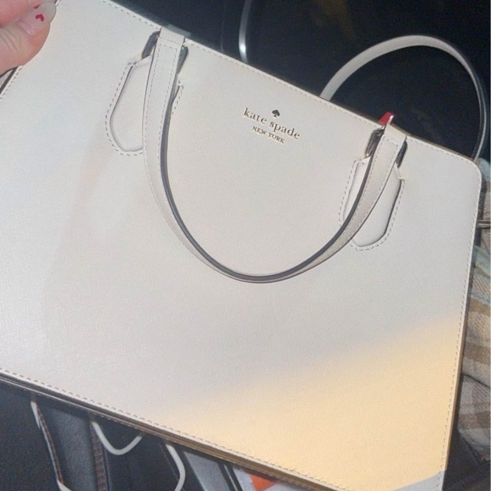 kate spade Cream purse!